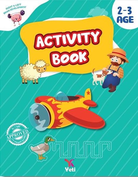 Activity Book- 2- 3 Age