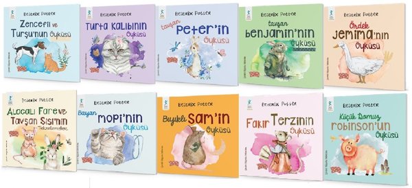 Beatrix Potter Seti - 10 Kitap Takım