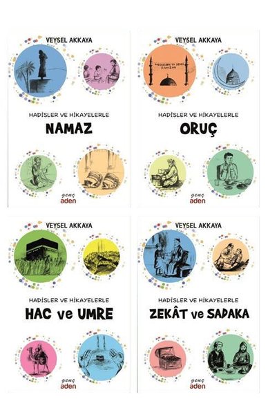 Gençler için ibadet Serisi Seti - 4 Kitap Takım