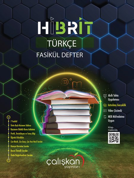 6. Sınıf Hibrit Türkçe Fasikül Defter