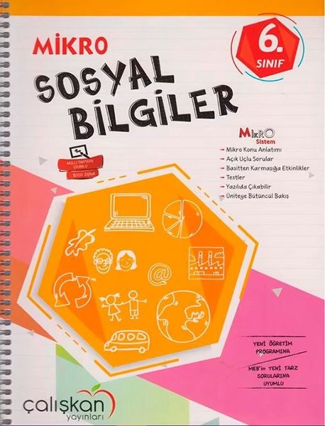 6. Sınıf Hibrit Sosyal Bilgiler Fasikül Defter