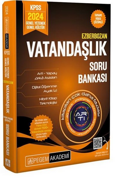 2024 KPSS Ezberbozan Genel Yetenek Genel Kültür Vatandaşlık Soru Bankası