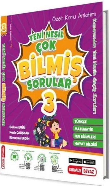 3. Sınıf Tüm Dersler Yeni Nesil Çok Bilmiş Sorular