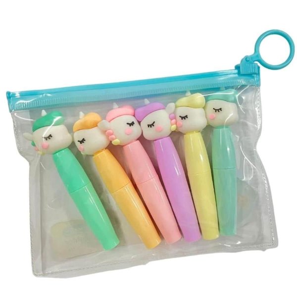 Fosforlu Unicorn Mini 6'lı Set