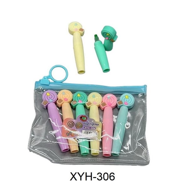 Fosforlu Lolipop Mini 6'lı Set