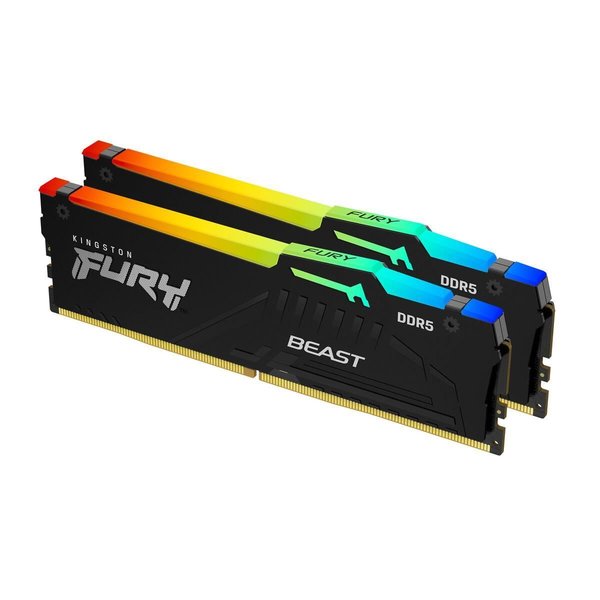 KINGSTON Fury Beast RGB EXPO 32GB 6000MT/s DDR5 (kit of 2)  KF560C36BBEAK2-32