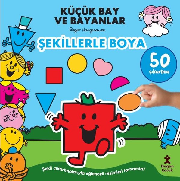 Küçük Bay ve Bayanlar - Şekillerle Boya