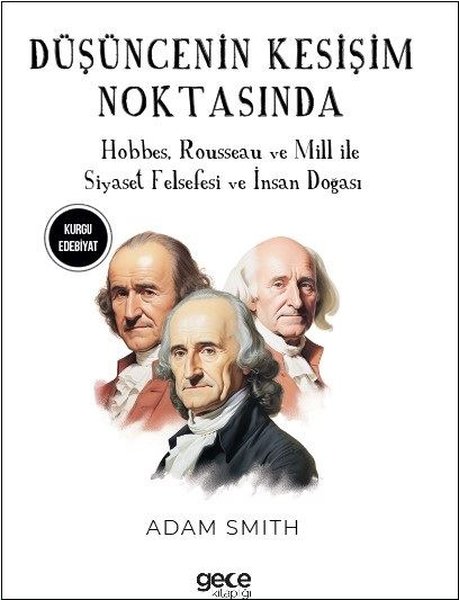 Düşüncenin Kesişim Noktasında - Hobbes Rousseau ve Mill İle Siyaset Felsefesi ve İnsan Doğası