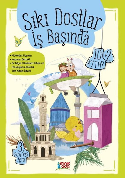 Sıkı Dostlar İş Başında Set - 3.Sınıflar İçin - 10 Kitap Takım