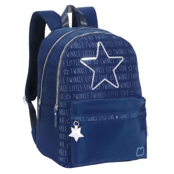 BACKPACK LITTLE STAR NAVY (2 COMPARTMENTS)