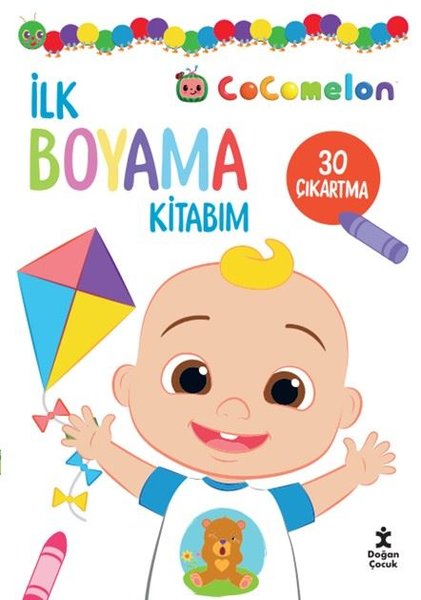 Cocomelon - İlk Boyama Kitabım - 30 Çıkartma