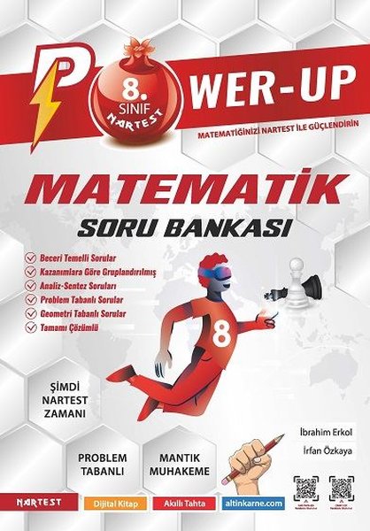 8. Sınıf Power-Up Matematik Soru Bankası