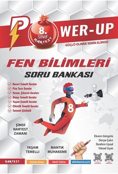 8. Sınıf Power-Up Fen Bilimleri Soru Bankası