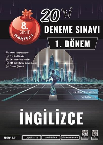 8. Sınıf 1. Dönem Mod 20'li İngilizce Deneme Sınavı