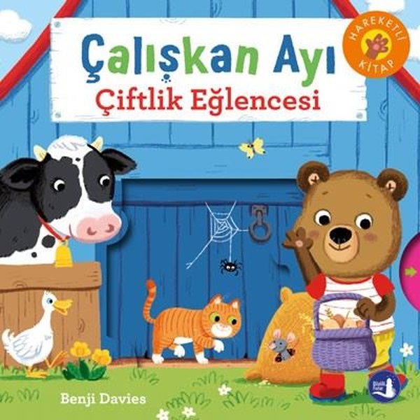 Çalışkan Ayı - Çiftlik Eğlencesi - Hareketli Kitap