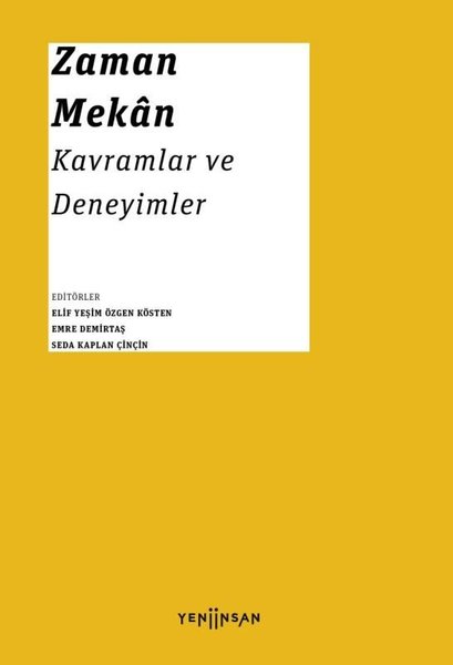 Zaman Mekan Kavramlar ve Deneyimler