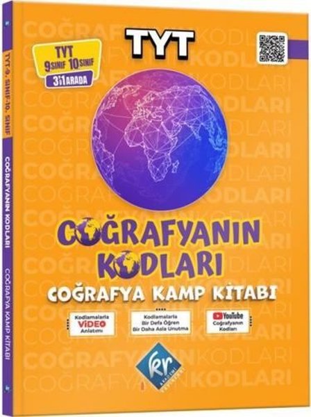 TYT Coğrafya 9. Sınıf 10. Sınıf Coğrafyanın Kodları Kamp Kitabı