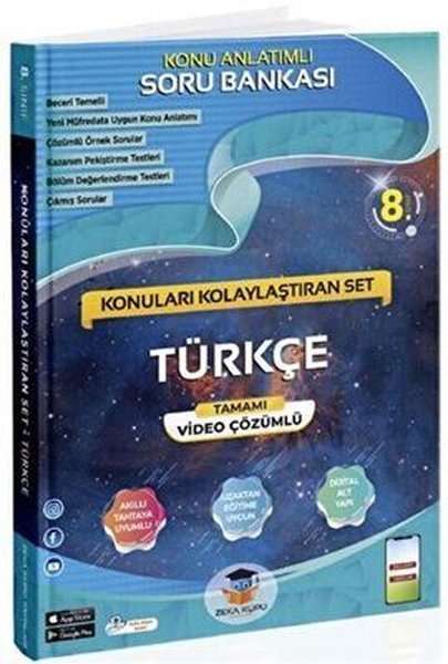 8. Sınıf LGS Türkçe Konu Anlatımlı Soru Bankası