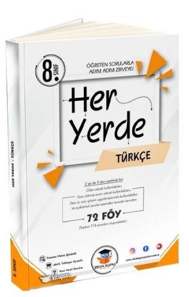 8. Sınıf Her Yerde Türkçe 72 Föy