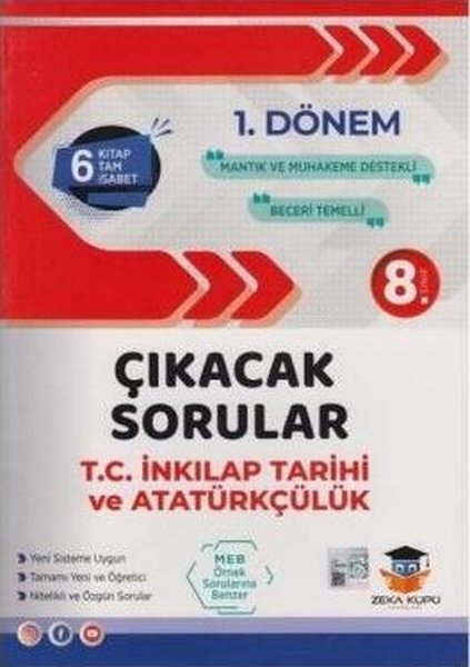 8. Sınıf LGS 1. Dönem T.C. İnkılap Tarihi ve Atatürkçülük Çıkacak Sorular