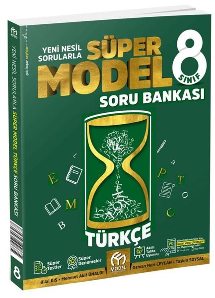 8. Sınıf Türkçe Süper Model Soru Bankası