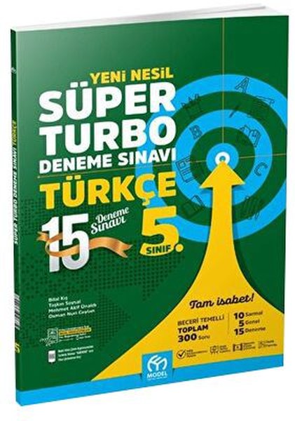 5. Sınıf Türkçe Yeni Nesil Süper Turbo Deneme Sınavı