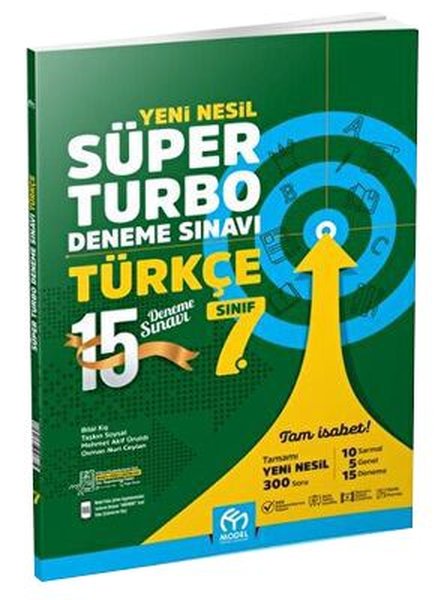 7. Sınıf Türkçe Yeni Nesil Süper Turbo Deneme Sınavı