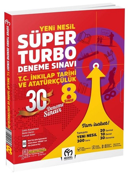 8. Sınıf T.C. İnkılap Tarihi ve Atatürkçülük Yeni Nesil Süper Turbo Deneme Sınavı