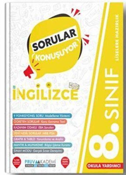 8. Sınıf İngilizce Sorular Konuşuyor