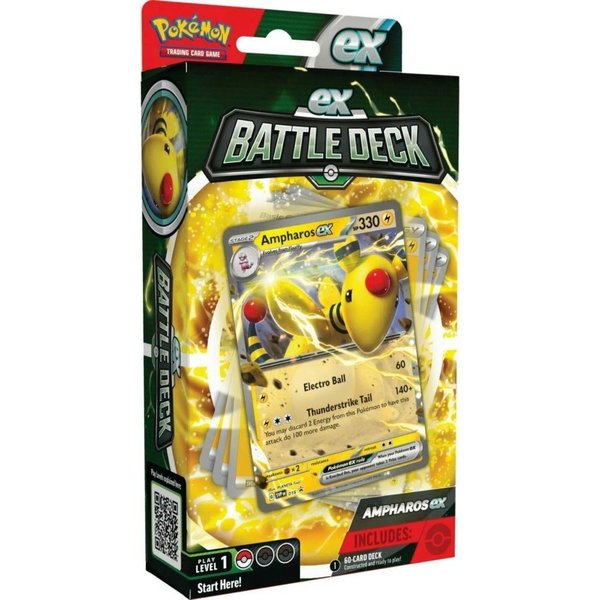 Pokemon Company Pokemon Tcg Ampharos Ex League Battle Deck 19432