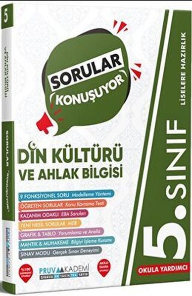 5. Sınıf Din Kültürü ve Ahlak Bilgisi Sorular Konuşuyor