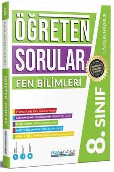 8. Sınıf Fen Bilimleri Öğreten Sorular