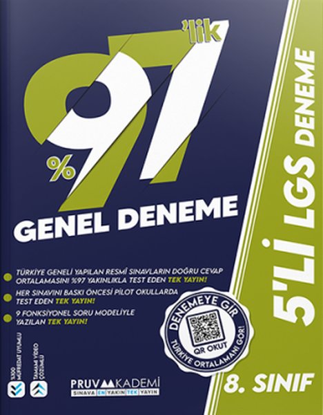 8. Sınıf LGS Genel 5'li Deneme