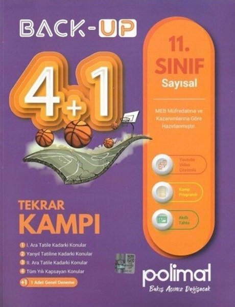 11. Sınıf Sayısal Back-Up 4+1 Kamp Kitabı