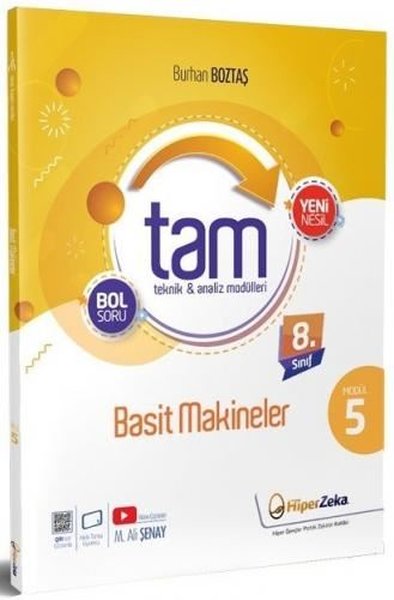 8. Sınıf Fen Bilimleri TAM Teknik Analiz Modülleri 5 Basit Makineler