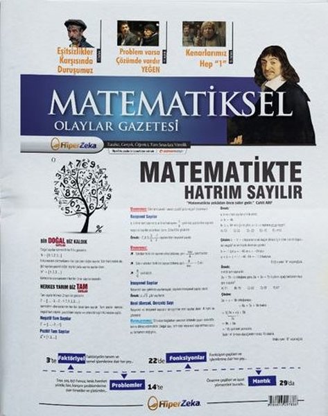 Tüm Sınavlar İçin Matematiksel Olaylar Gazetesi