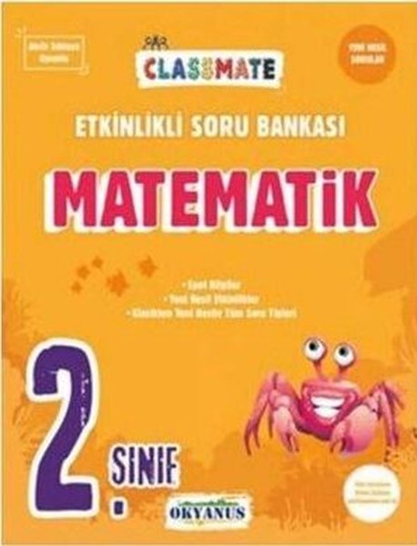 2. Sınıf Classmate Matematik Etkinlikli Soru Bankası