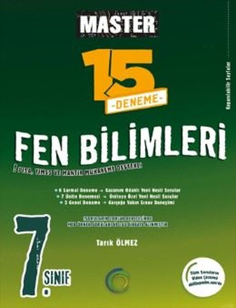 7. Sınıf Master 15 Fen Bilimleri Denemesi