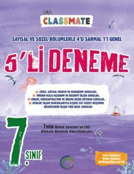 7. Sınıf Classmate 5'li Deneme