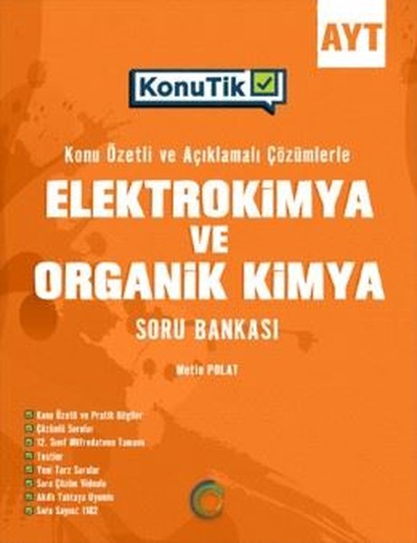 AYT KonuTik Elektrokimya Ve Organik Kimya Soru ...