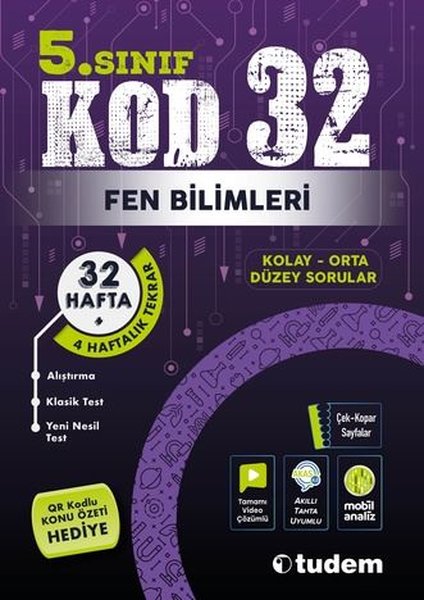 5. Sınıf Fen Bilimleri KOD 32