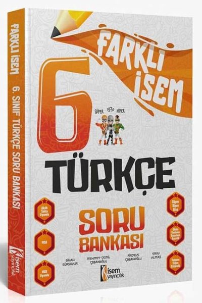 2024 6.Sınıf Türkçe Farklı İsem Soru Bankası