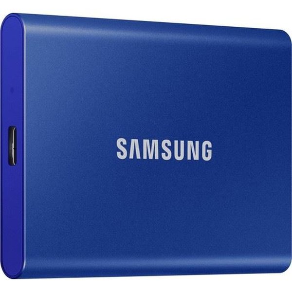 Samsung T7 500 GB MU-PC500H/WW 2.5 SSD USB 3.2 Mavi Taşınabilir Disk