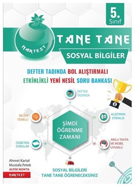 5. Sınıf Yeşil Tane Tane Sosyal Bilgiler Soru Bankası