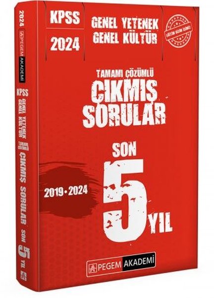 KPSS Genel Yetenek Genel Kültür Çıkmış Sorular Son 5 Sınav