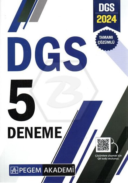 DGS Tamamı Çözümlü 5 Deneme