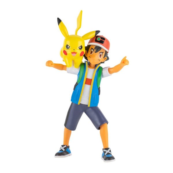 Pokemon Battle Aksiyon Figürler Seri 12 - Ash ve Pikachu