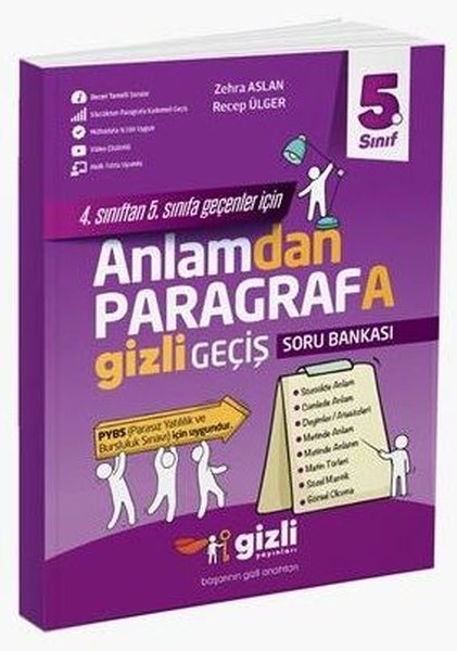 5. Sınıf Anlamdan Paragrafa Gizli Geçiş Soru Ba...
