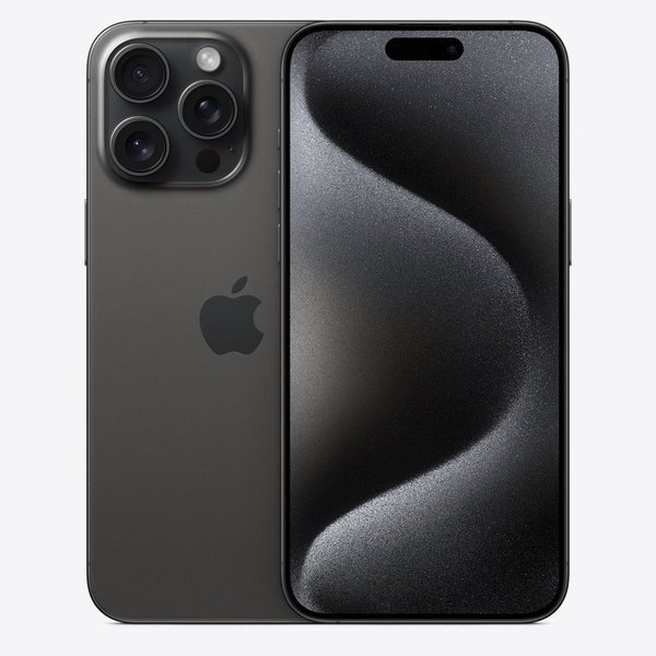 Apple iPhone 15 Pro Max 1TB Cep Telefonu Siyah Titanyum MU7G3TU/A