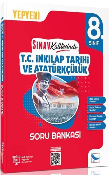 8.Sınıf T.C. İnkılap Tarihi ve Atatürkçülük Sınav Kalitesinde Soru Bankası